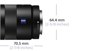 Imagem de Lente SEL55F18Z Sonnar T* FE 55 mm F1.8 ZA